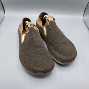 Merrell Shoes Womens 9 Brown Fleece Clogs Mules Slip On Comfort Warm Outdoor